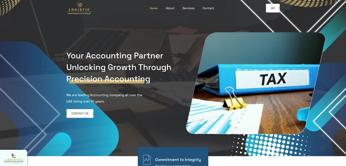 Accounting company website