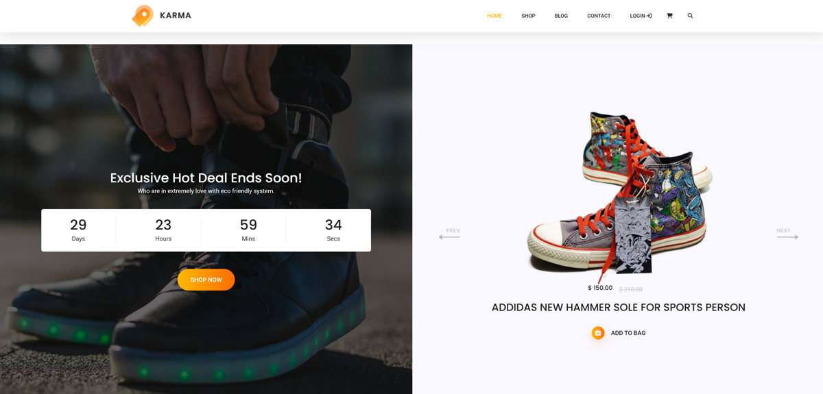 E-commerce (TemplateII)